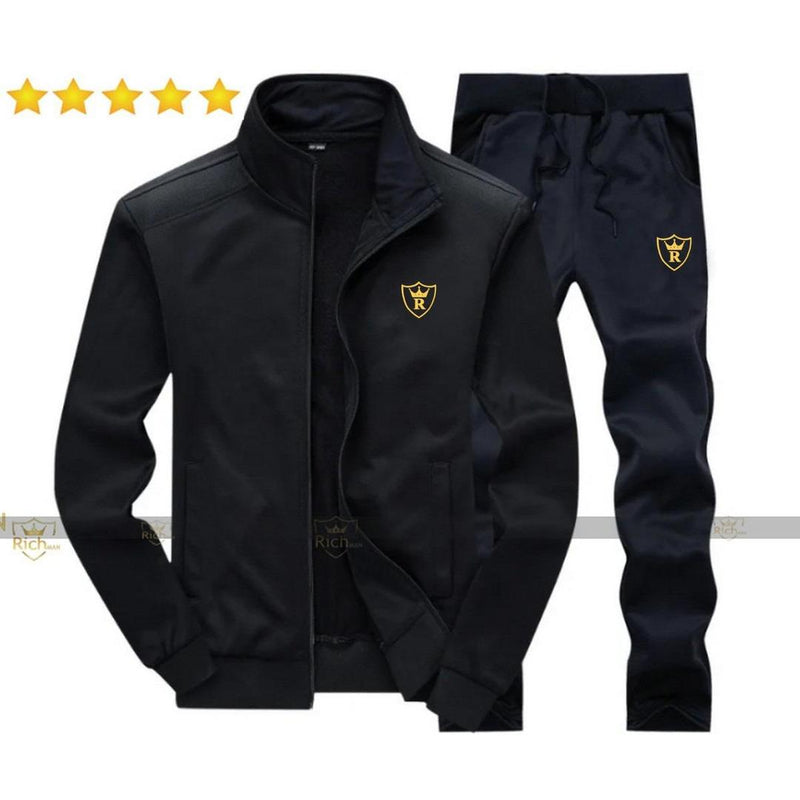 Men's Fleece Track Suit - 2 Pcs