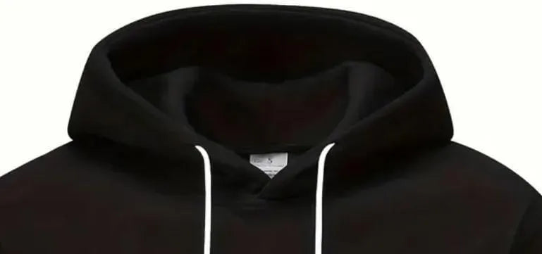Fleece Plain Hoodie