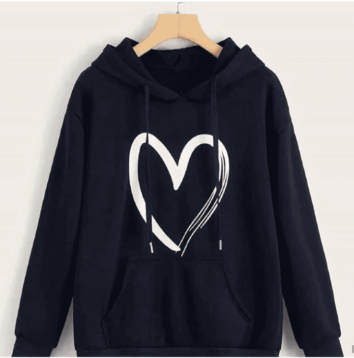 Heart Hoodie –
