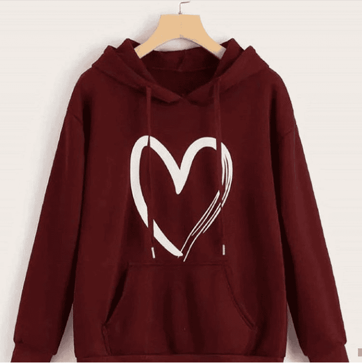 Heart Hoodie –