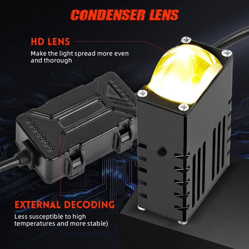 3inch Projector Lens Slim Front Offroad Mini Spot LED Light