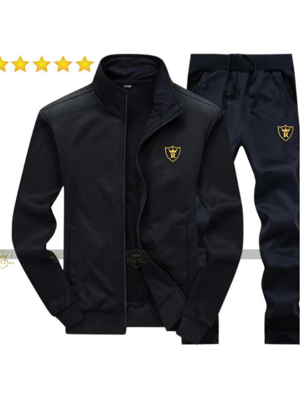Men's Fleece Track Suit - 2 Pcs