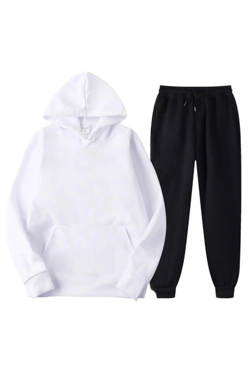 Women’s 2 Pcs Luxury Fleece Hoodie Tracksuit