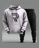 Trendy Printed Hoodie Track Suit for Men