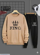 2 Pcs Fashionable Sweatshirt, Trousers For Winter